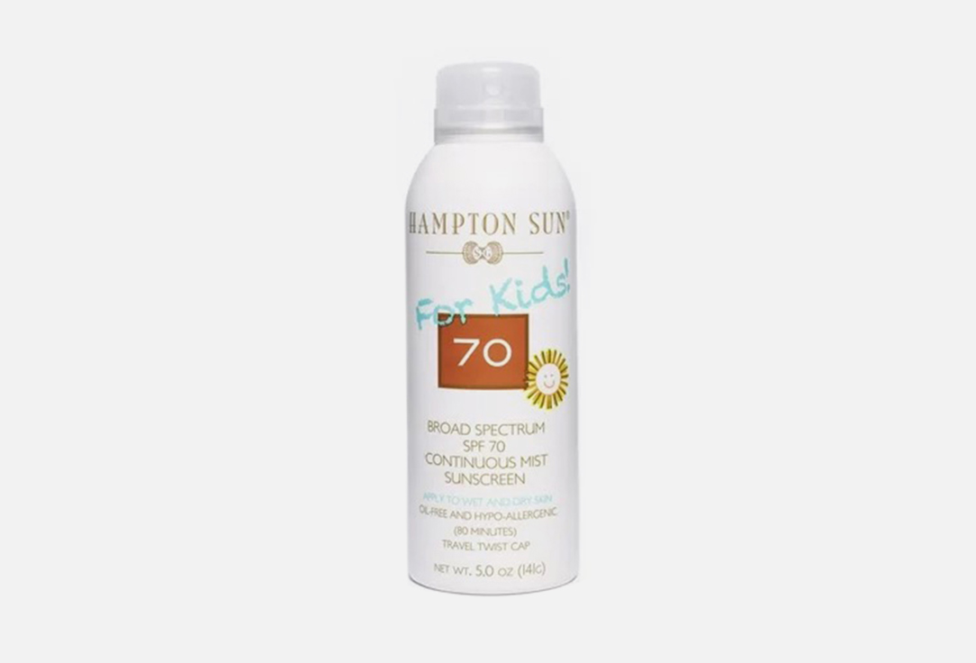 Hampton Sun Sunscreen Mist SPF70 for Kids