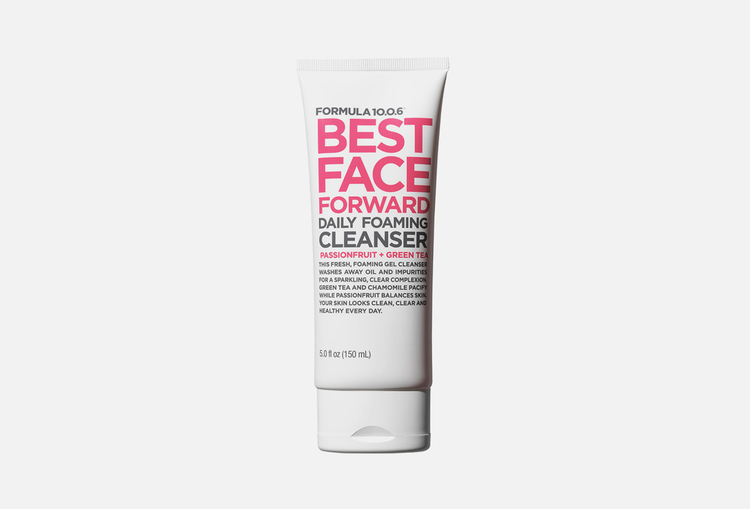 Formula 10.0.6 Foaming gel cleanser Best face forward