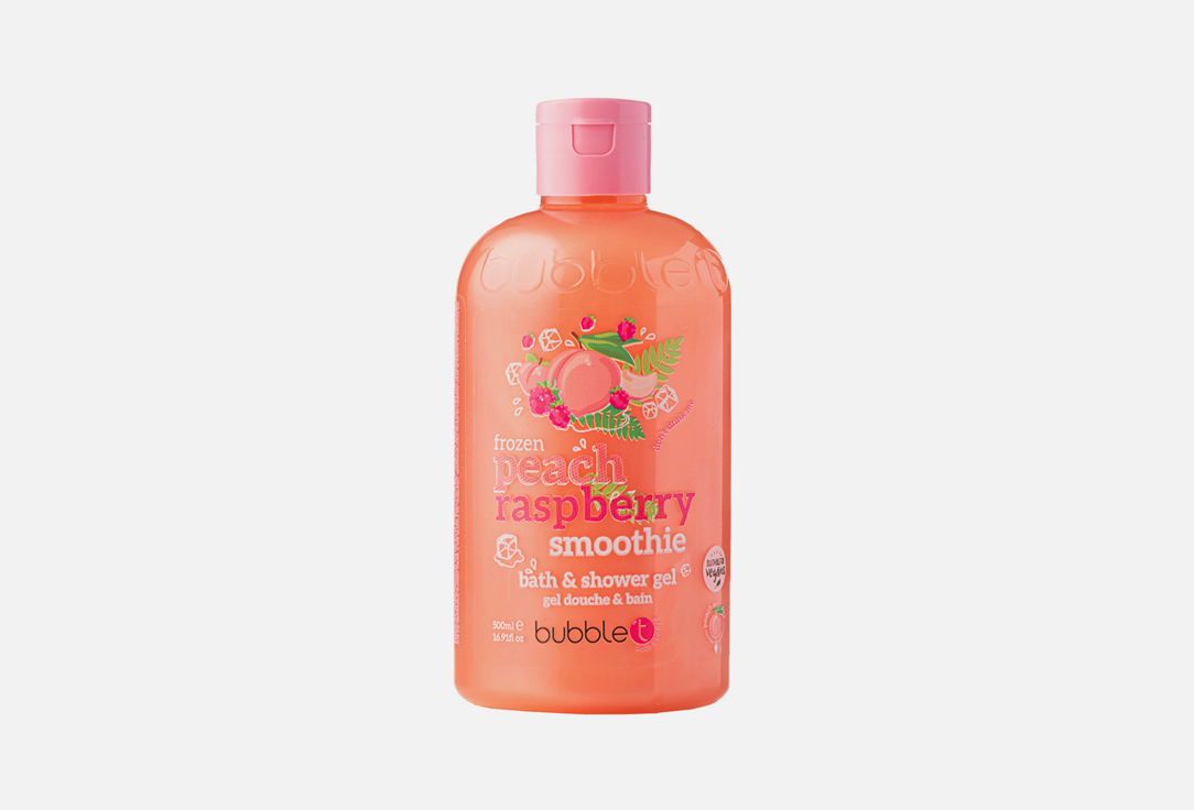 Bubble T Bath and shower gel Peach and raspberry