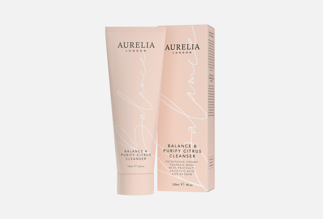 Aurelia Exfoliating gel cleanser Balance & purify citrus cleanser