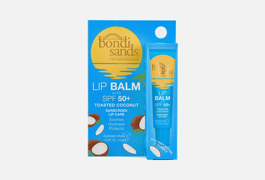 Bondi Sands Nourishing Lip Balm SPF 50+ Sunscreen Lip Care Coconut