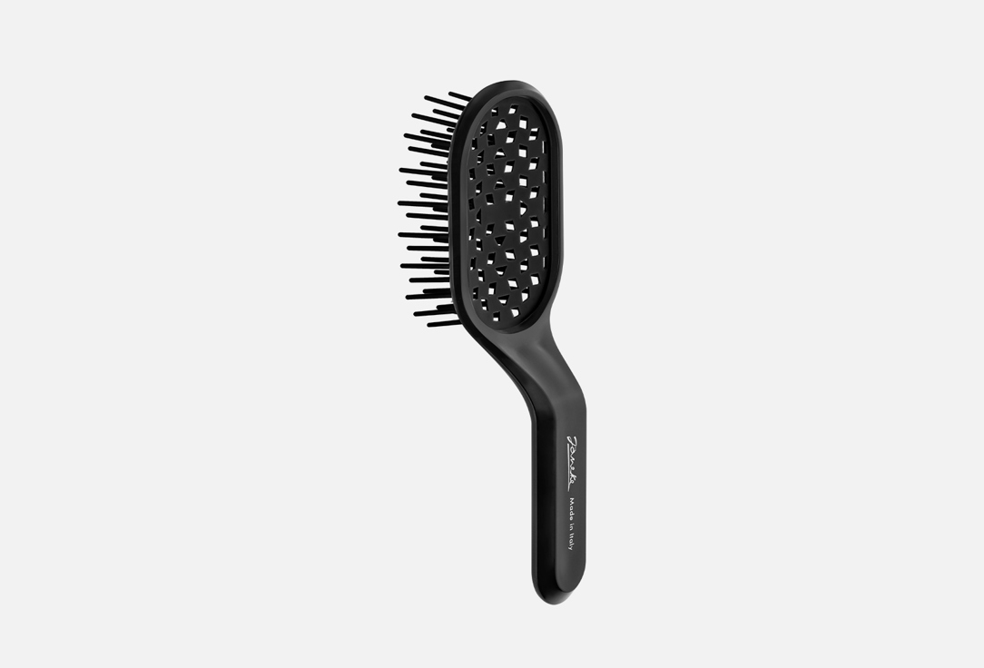 Janeke  Hair brush Curvy Bag black