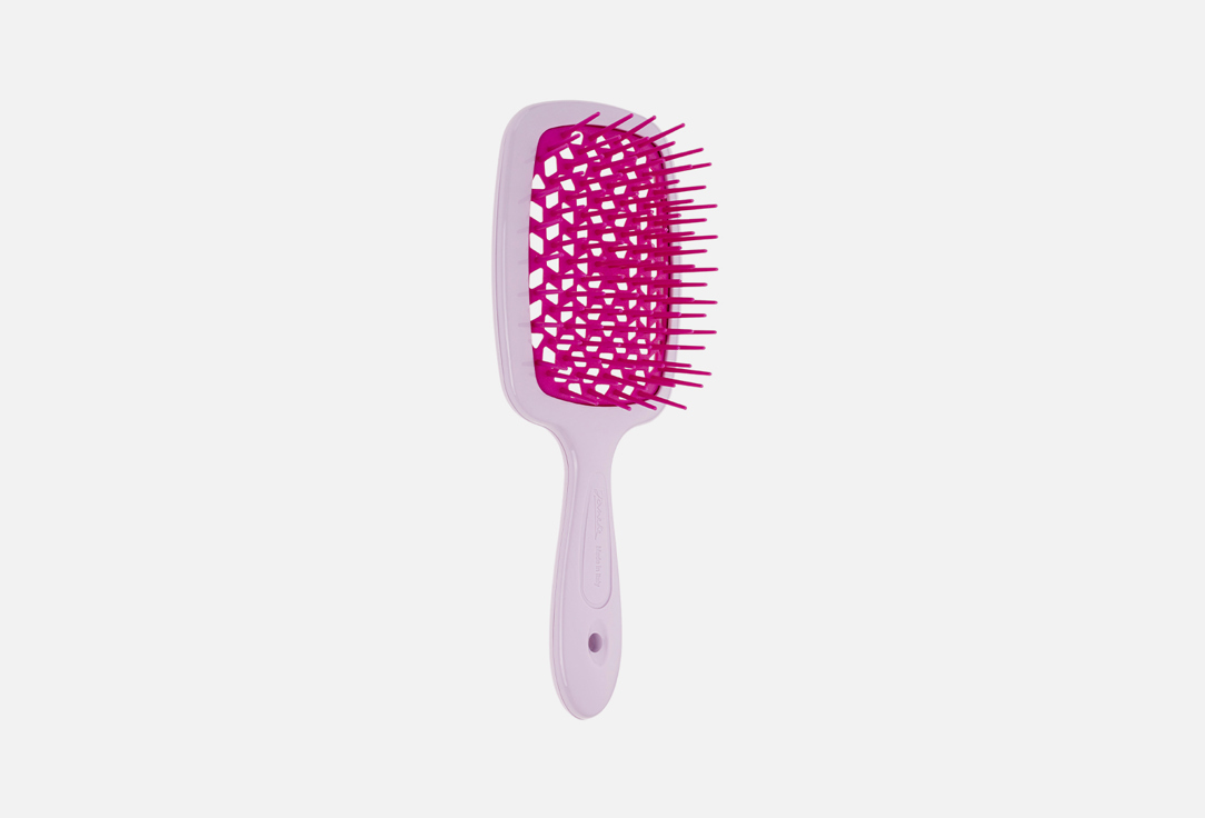 Janeke  small hair brush  Superbrush pink with fuchsia