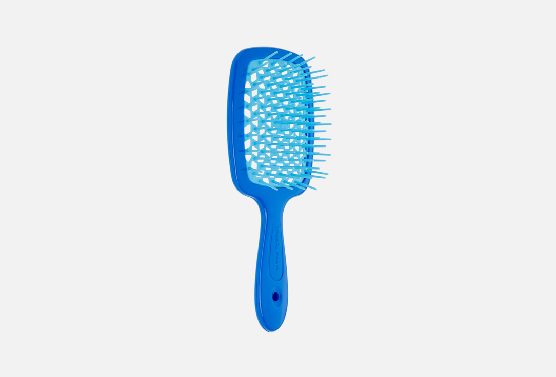 Janeke  small hair brush Superbrush blue