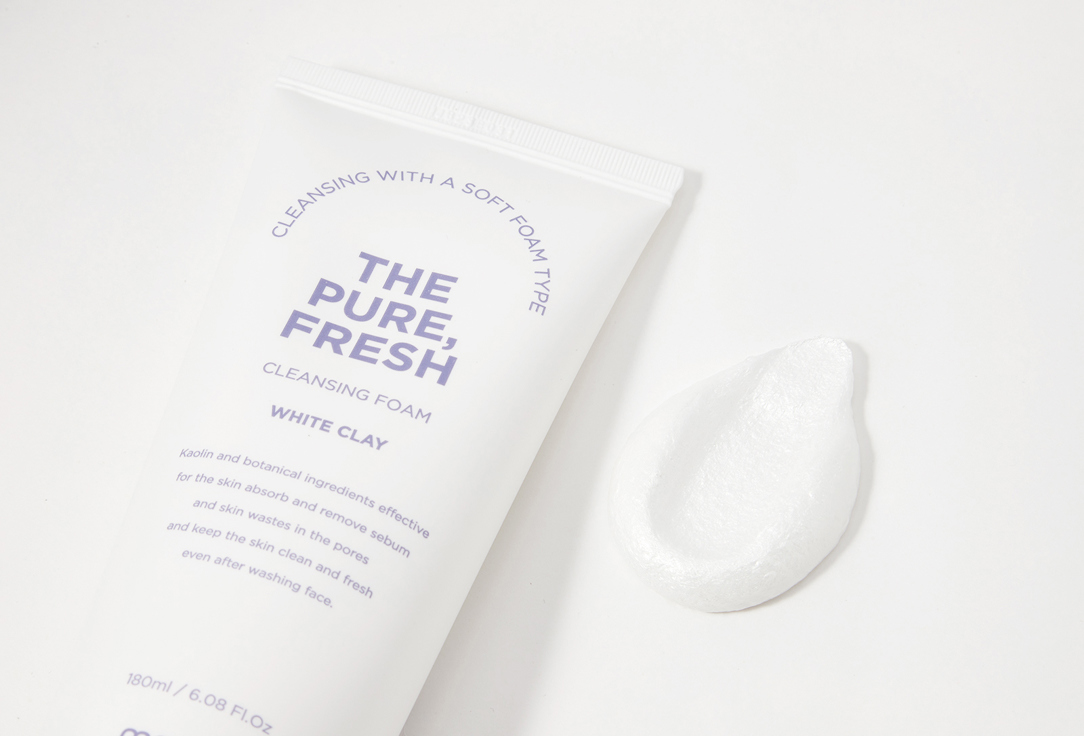 MEDB Face foam The pure Fresh cleansing White Clay