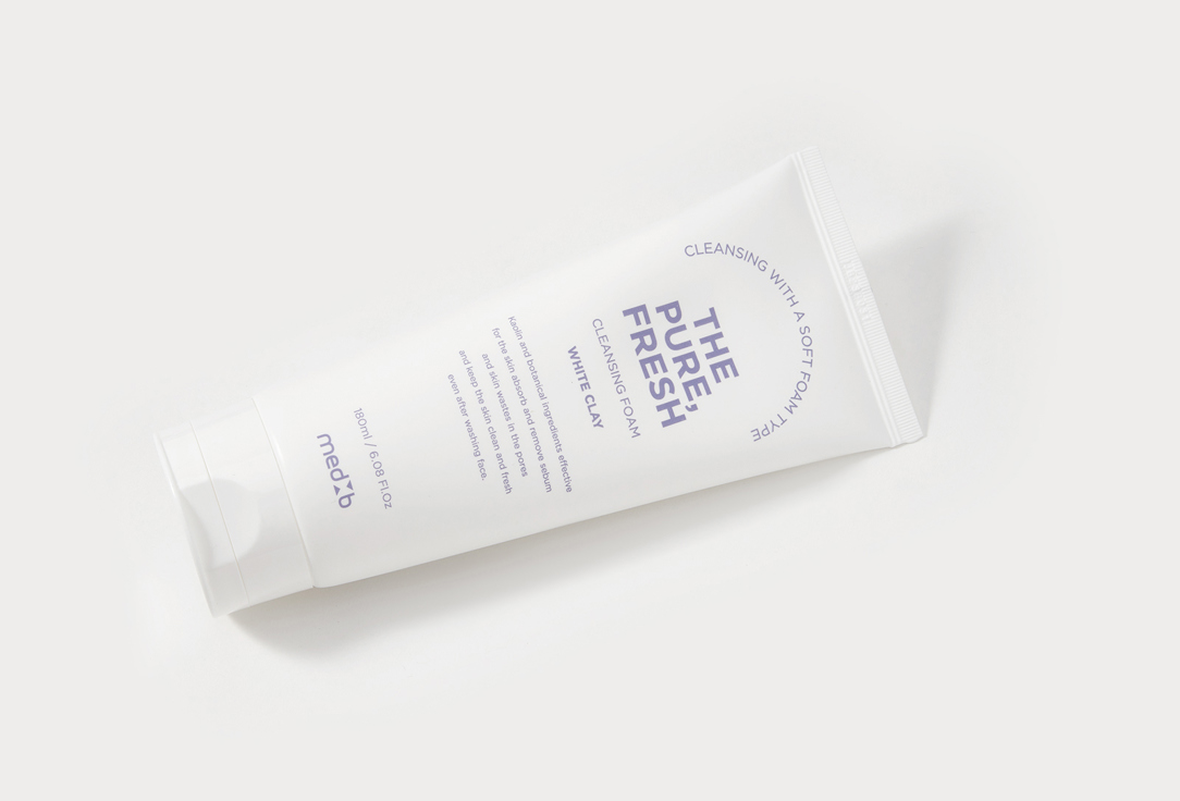 MEDB Face foam The pure Fresh cleansing White Clay