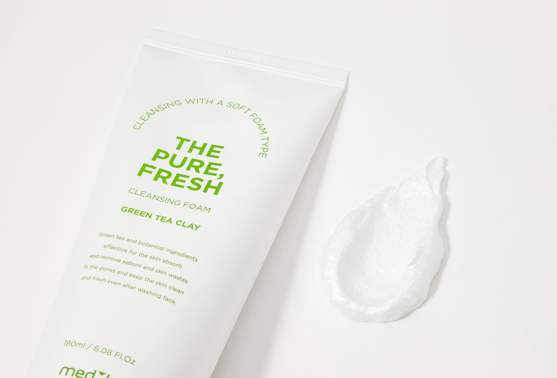 MEDB Face foam The pure Fresh cleansing Green Tea Clay