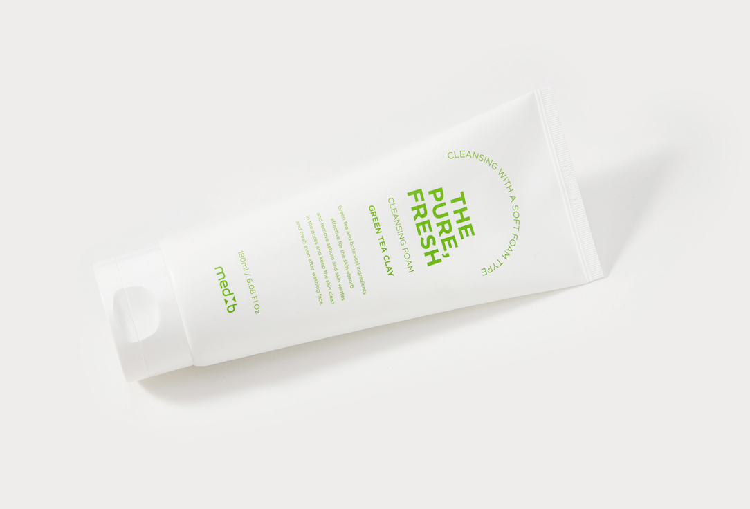 MEDB Face foam The pure Fresh cleansing Green Tea Clay