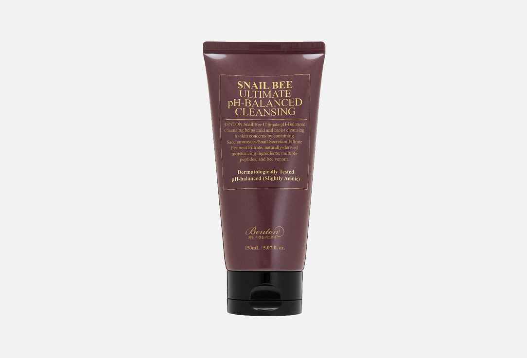 Benton Face cleansing foam Snail bee ultimate ph-balanced