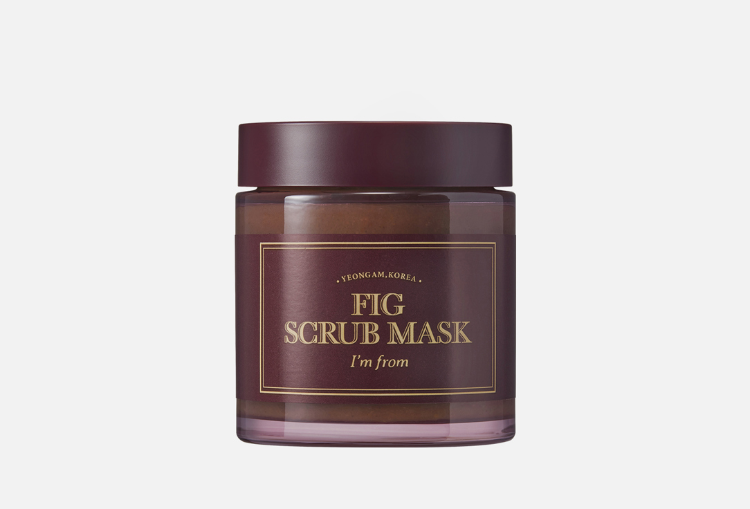 Im From Face mask Fig scrub