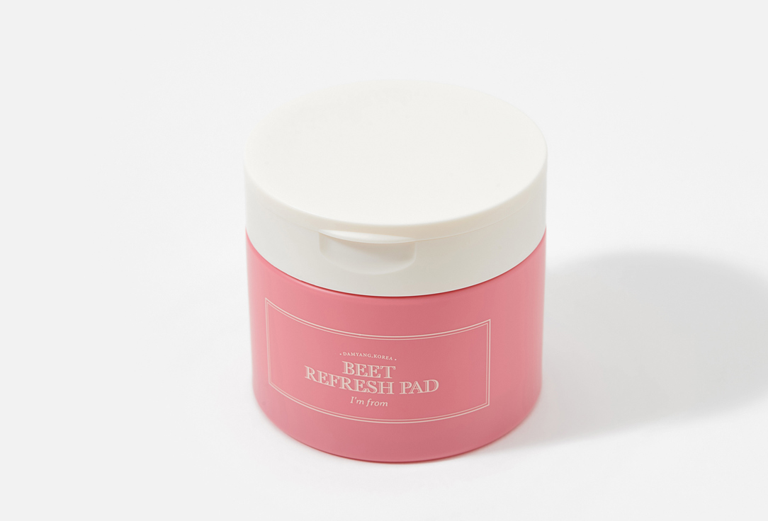 I'M FROM Moisturizing & Revitalizing Toner Pad Beet refresh pad