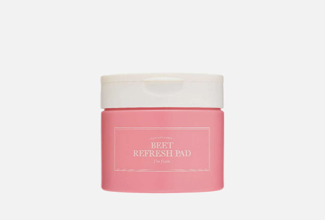 I'M FROM Moisturizing & Revitalizing Toner Pad Beet refresh pad