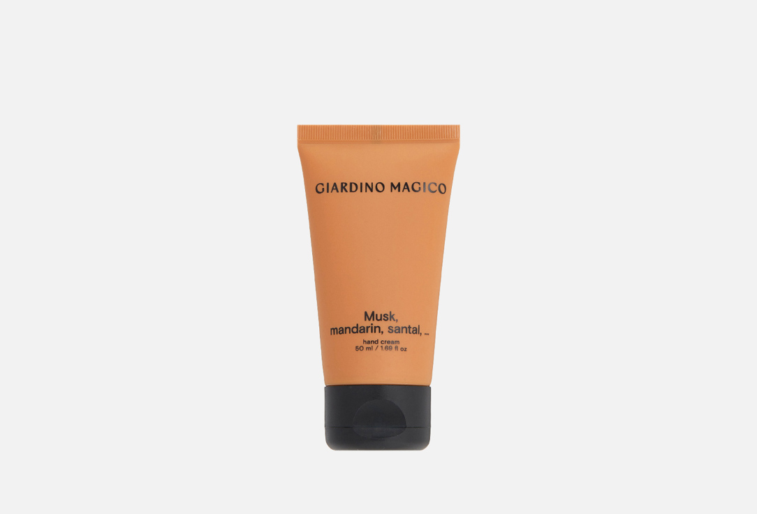 GIARDINO MAGICO Nourishing hand cream Musk, mandarin, santal