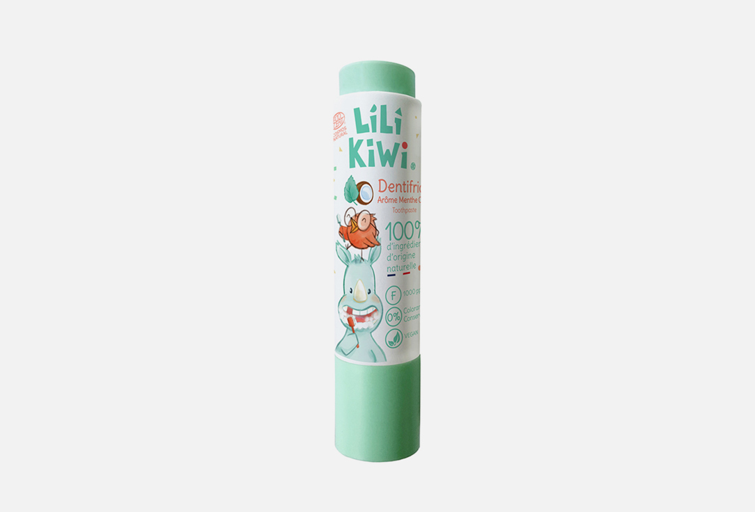 LiLi KiWi Toothpaste Fluoride Coconut