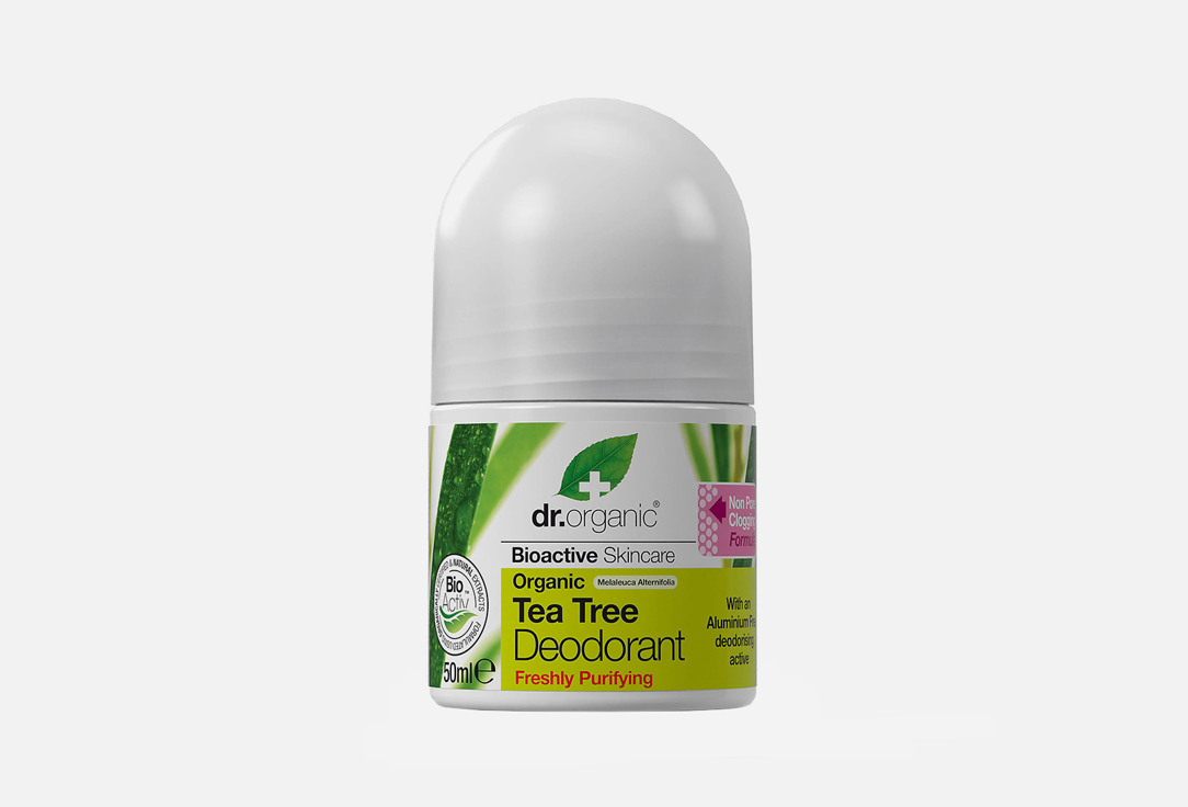 Dr.Organic Deodorant Tea Tree Rollon