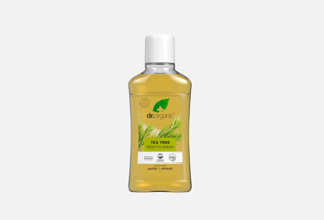 Dr.Organic Purifying & Refreshing Mouthwash Tea Tree Mouth Wash