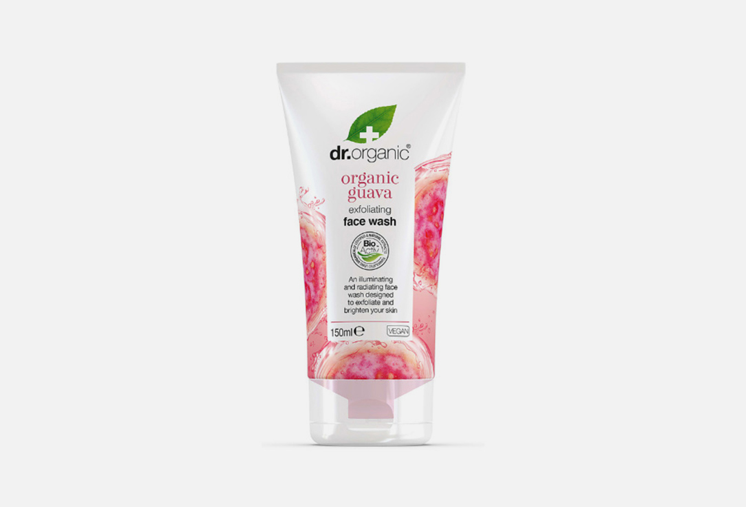 Dr.Organic Face wash Guava Exfoliating 