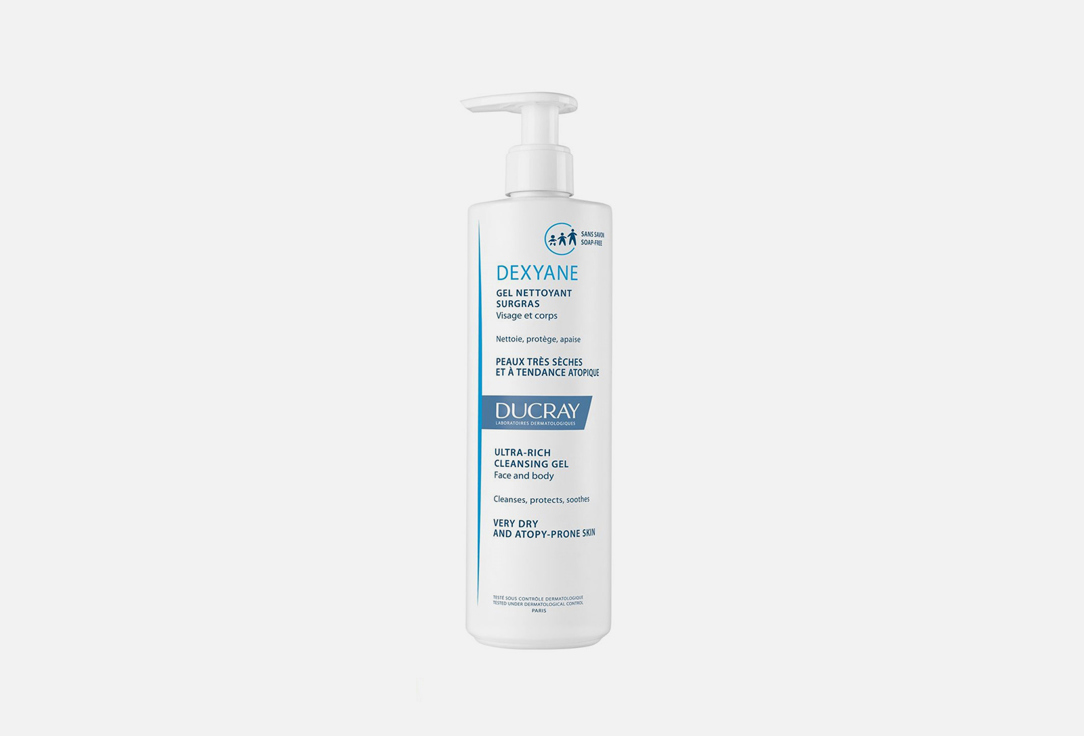 Ducray Cleansing Face & Body Gel Dexyane