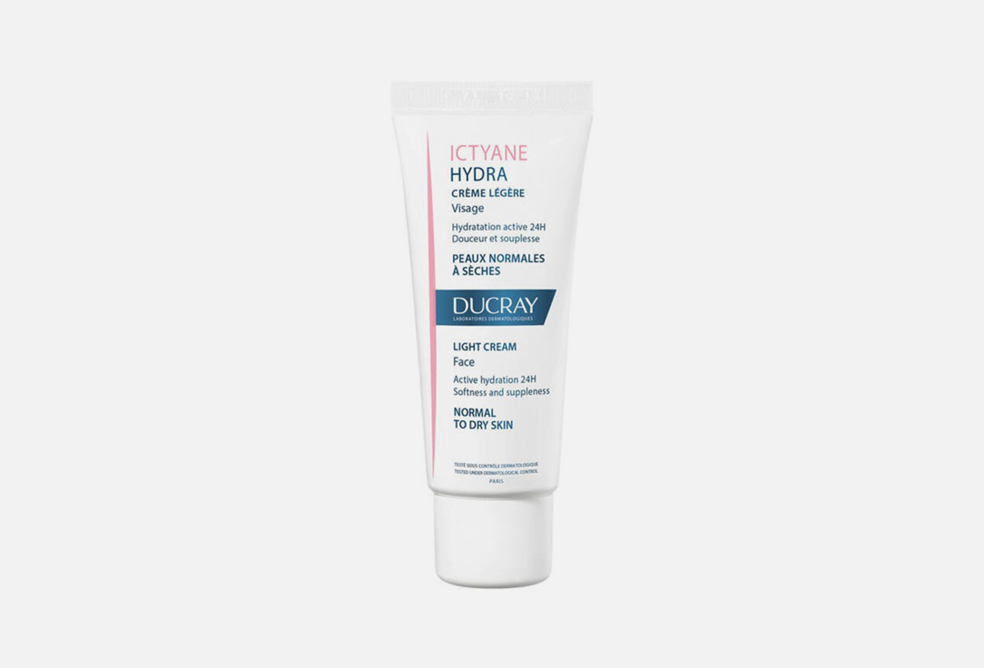 Ducray Lightweight Moisturizing Face Cream Ictyane