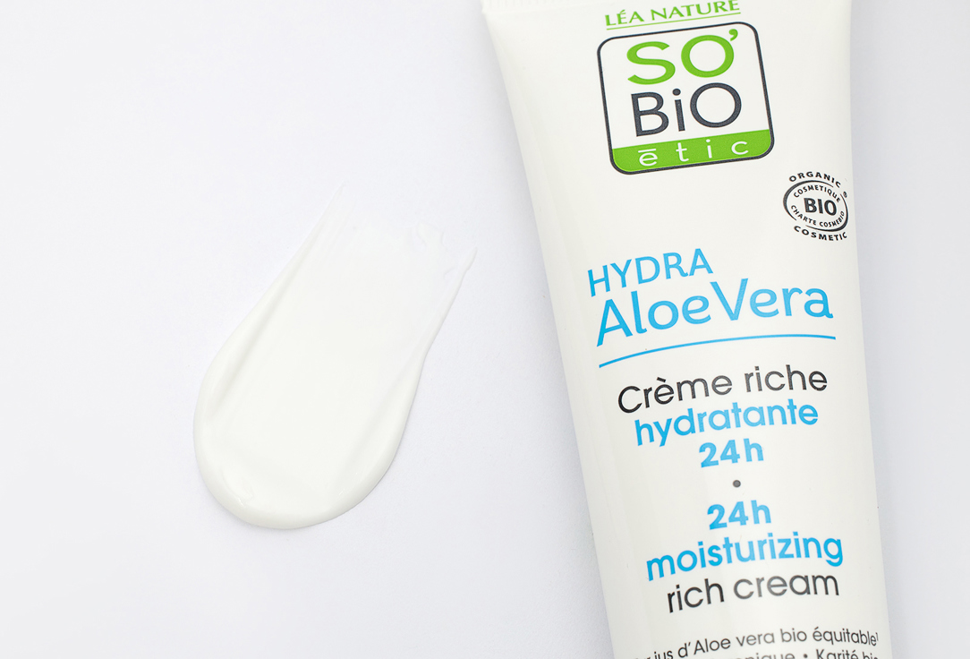 SO BiO etic Moisturizing Cream   Aloe Vera