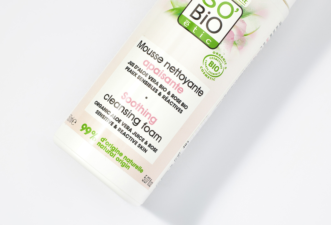 SO BiO etic Cleansing Foam Aloe Vera