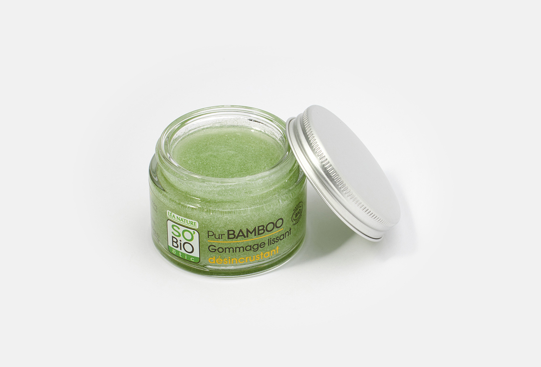 SO BiO etic Face Scrub Bamboo