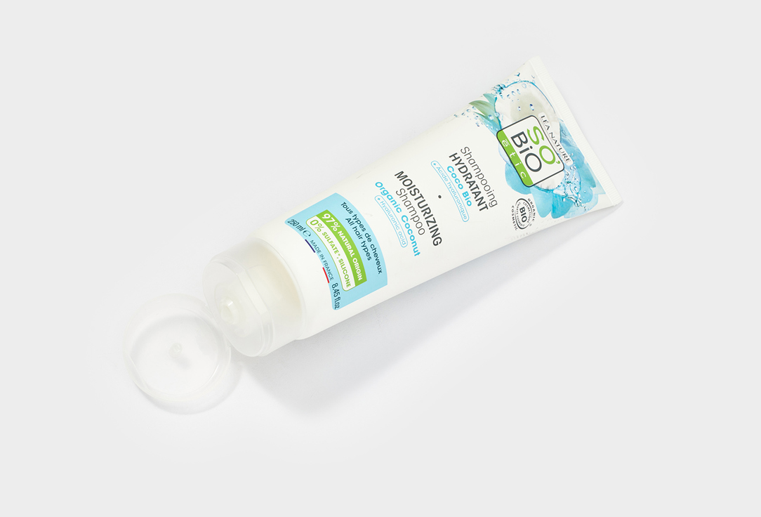 SO BiO etic Moisturizing Shampoo Coconut-Hyaluronic Acid