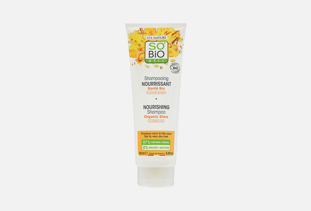 SO BiO etic Nourishing Shampoo Shea-Argan Oil