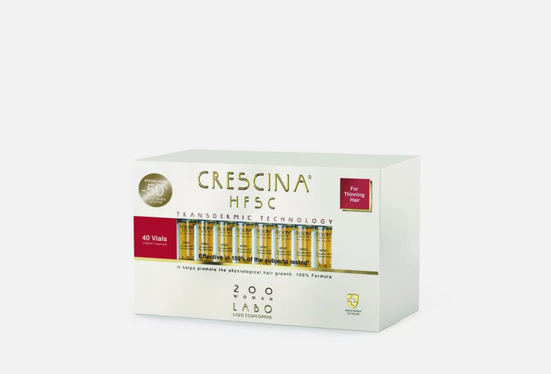 Crescina Hair Ampoules Set Treatment HFSC Woman 200