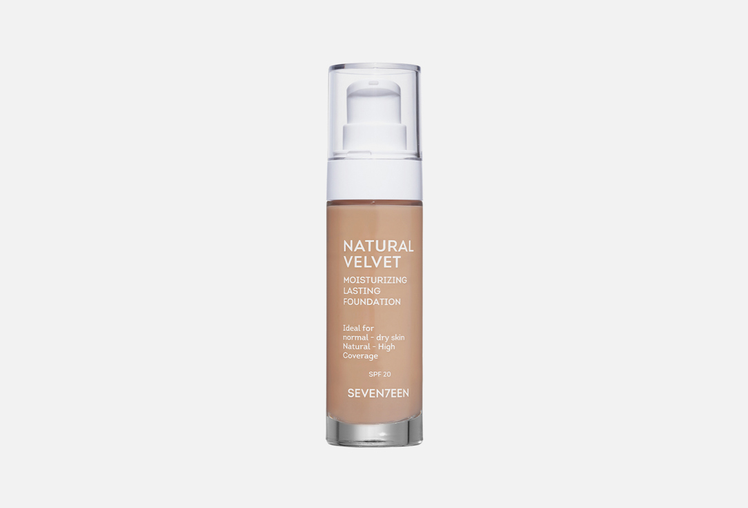 SEVEN7EEN Long lasting foundation SPF20 Natural velvet