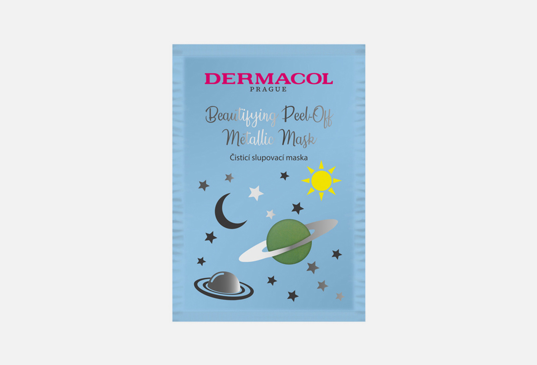 DERMACOL Face Mask Cleansing Peel-Off metallic