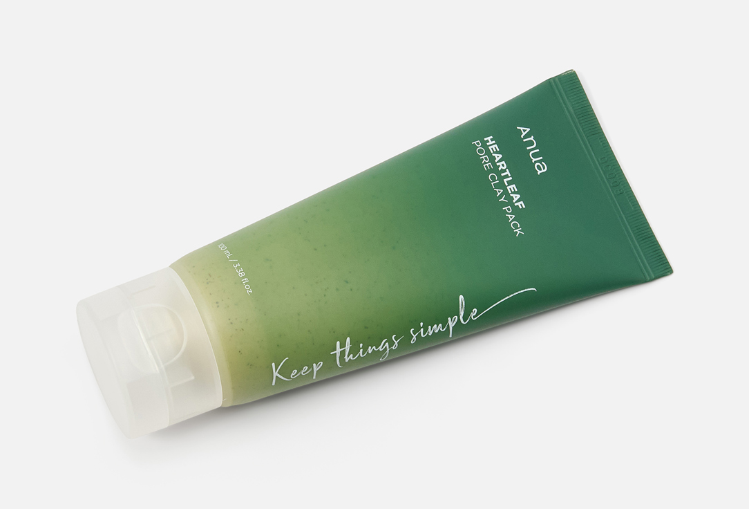 ANUA Pore cleansing face clay mask Heartleaf