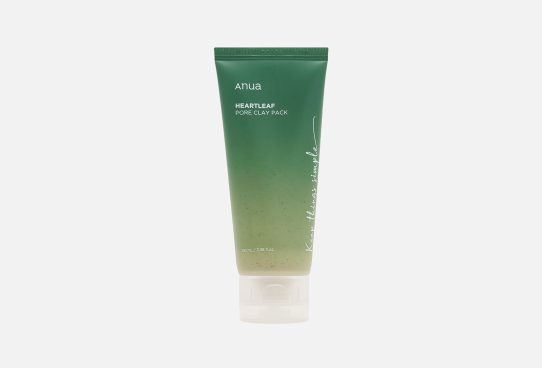 ANUA Pore cleansing face clay mask Heartleaf