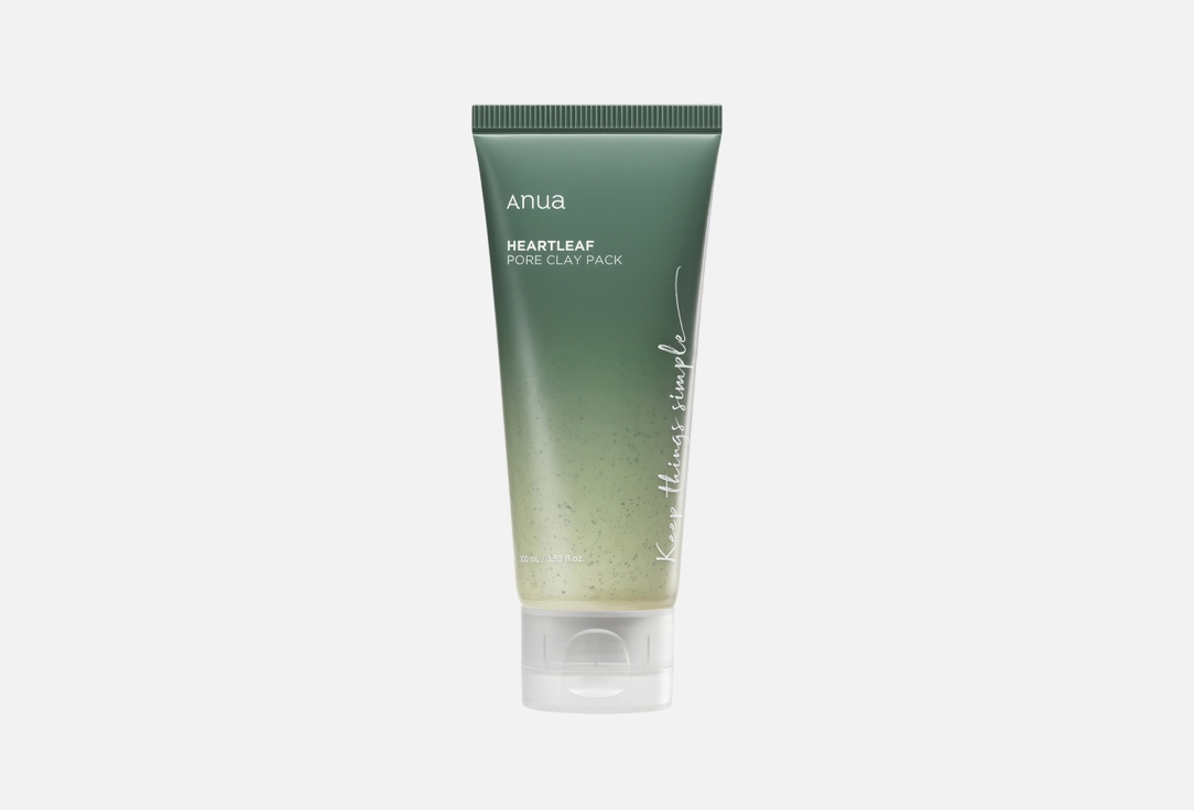 ANUA Pore cleansing face clay mask Heartleaf