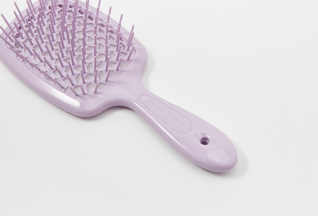 Janeke  plastic hair brush Superbrush lilac