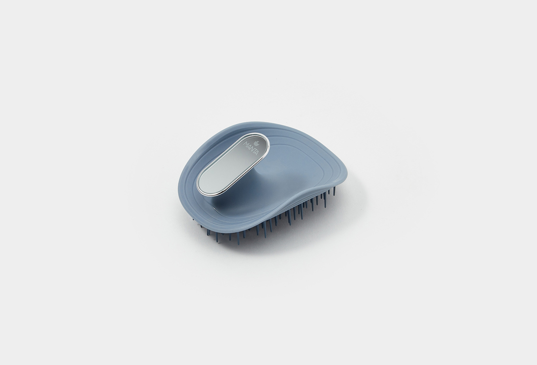 Manta Wet & Dry Hair Massager Scalp Brush Mirror