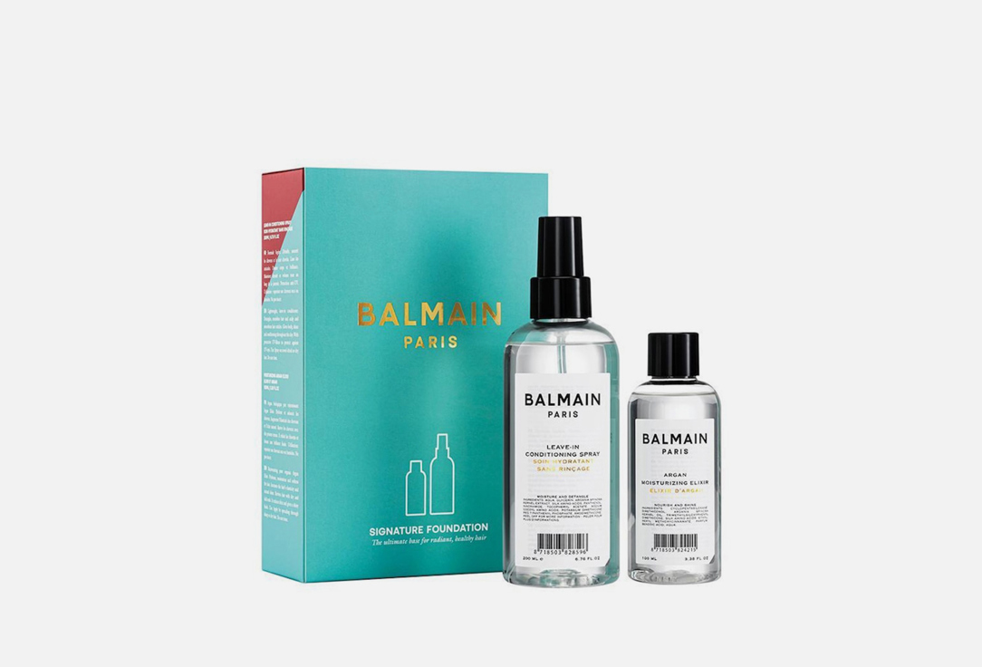 BALMAIN Paris  Leave-in Conditioning Spray & Moisturizing Elixir Set Signature Foundation