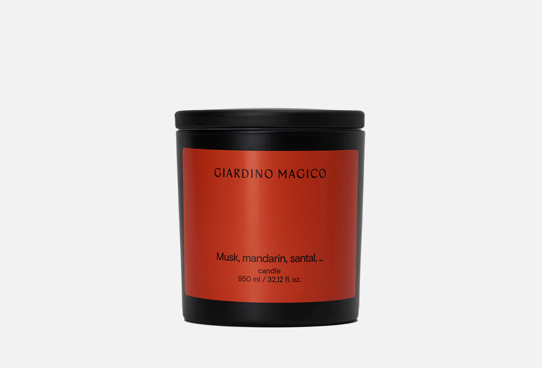 GIARDINO MAGICO Scented candle Musk, mandarin, santal