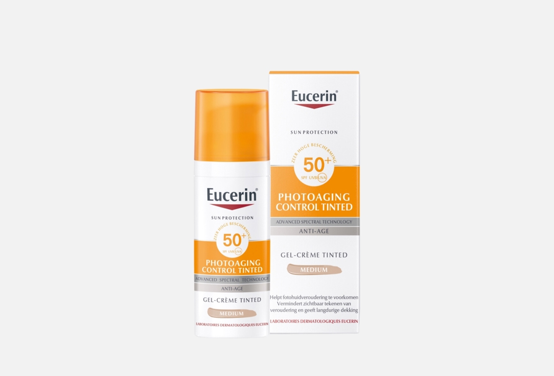 Eucerin Sunscreen Cream tinted SPF 50 Sun Protection