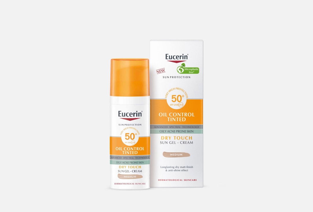 Eucerin Oil Control Gel-Cream SPF50+ Sun Protection