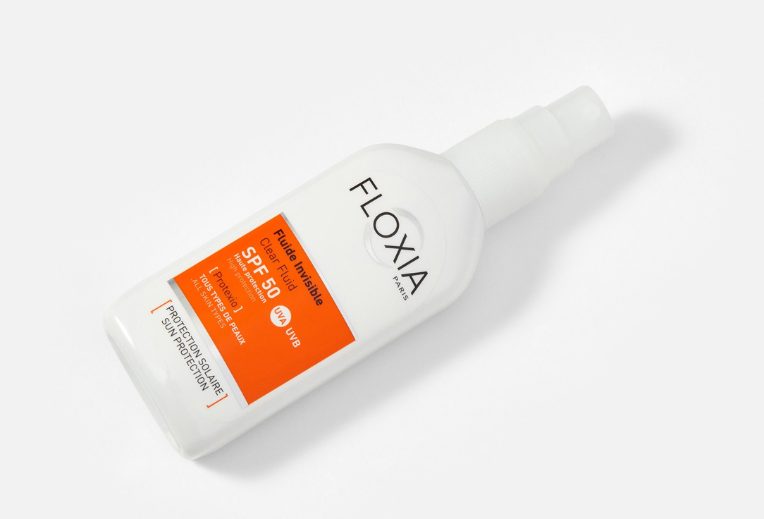 FLOXIA PARIS Sunscreen Fluid SPF50 Protexio Clear