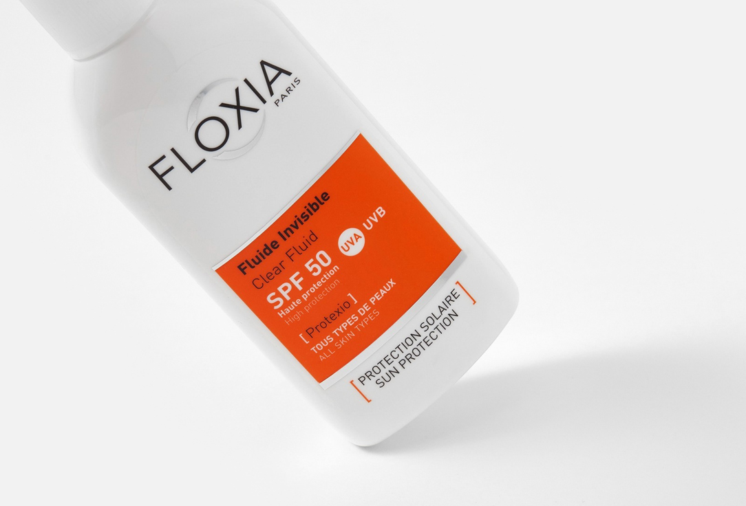 FLOXIA PARIS Sunscreen Fluid SPF50 Protexio Clear