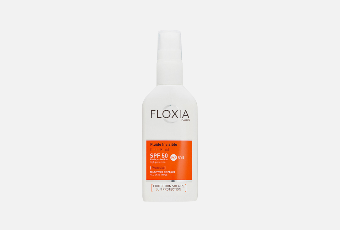 FLOXIA PARIS Sunscreen Fluid SPF50 Protexio Clear