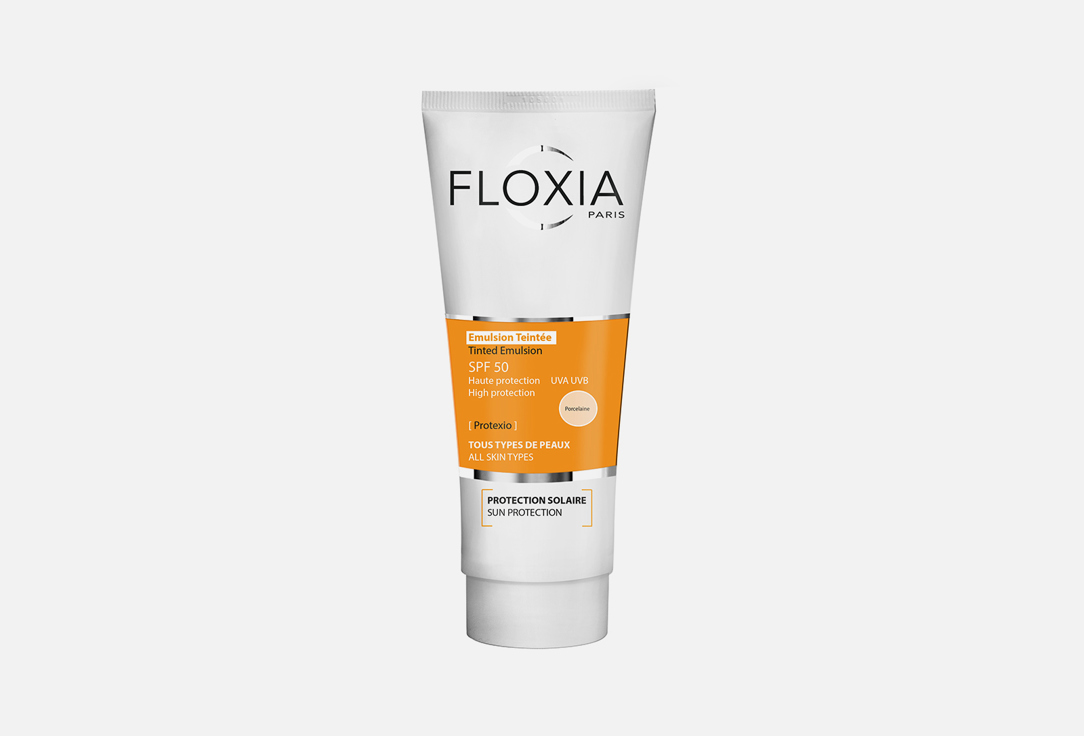 FLOXIA PARIS Face Tinted emulsion SPF50 Protexio