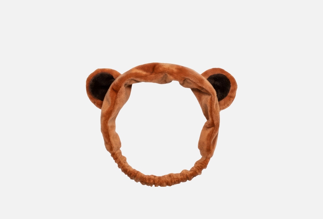 I DEW CARE Headband Brown Bear