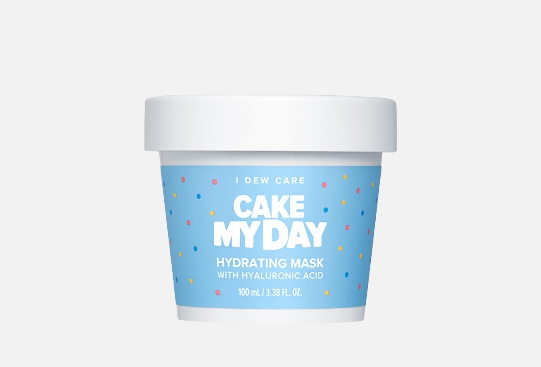 I DEW CARE Hydrating Sprinkle Wash-Off Face Mask Cake my day