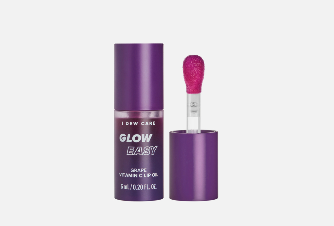 I DEW CARE Tinted Vitamin Lip Oil Glow Easy Grape