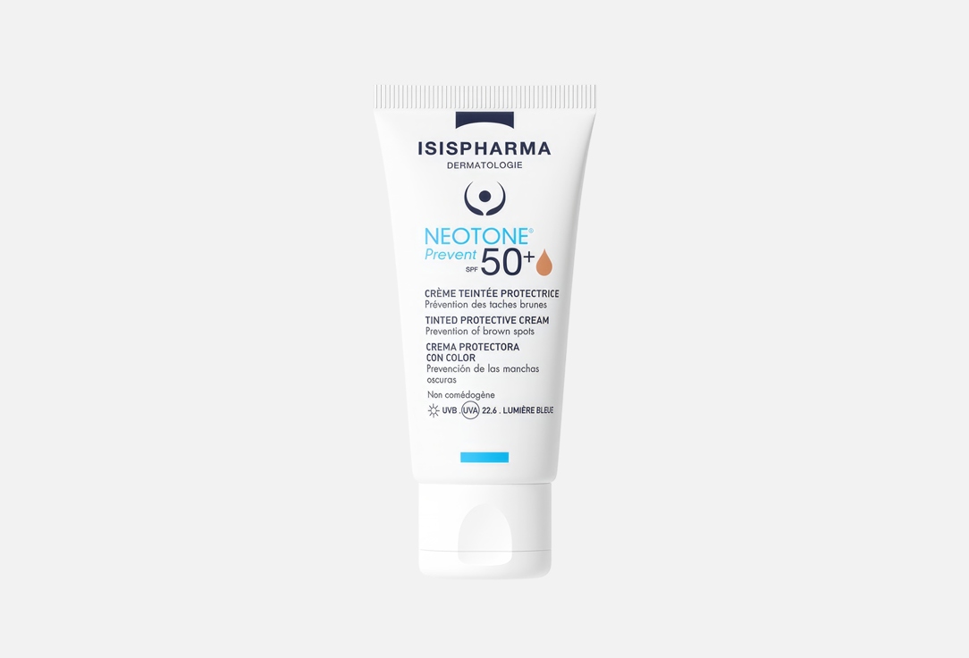 ISISPHARMA DERMATOLOGIE Anti-Pigmentation Sunscreen Tinted Face Cream SPF 50+ Neotone Prevent