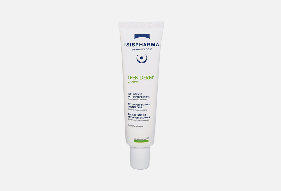 ISISPHARMA DERMATOLOGIE Anti-imperfections face Cream Teen Derm α-PURE