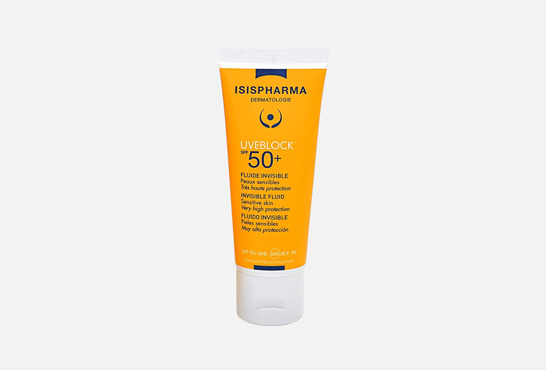 ISISPHARMA DERMATOLOGIE Face fluid SPF50+ UVEBLOCK Invisible fluid